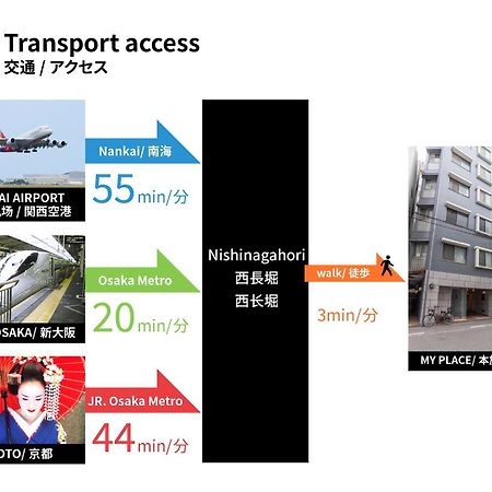 Design House Ao Apartment Osaka Ngoại thất bức ảnh
