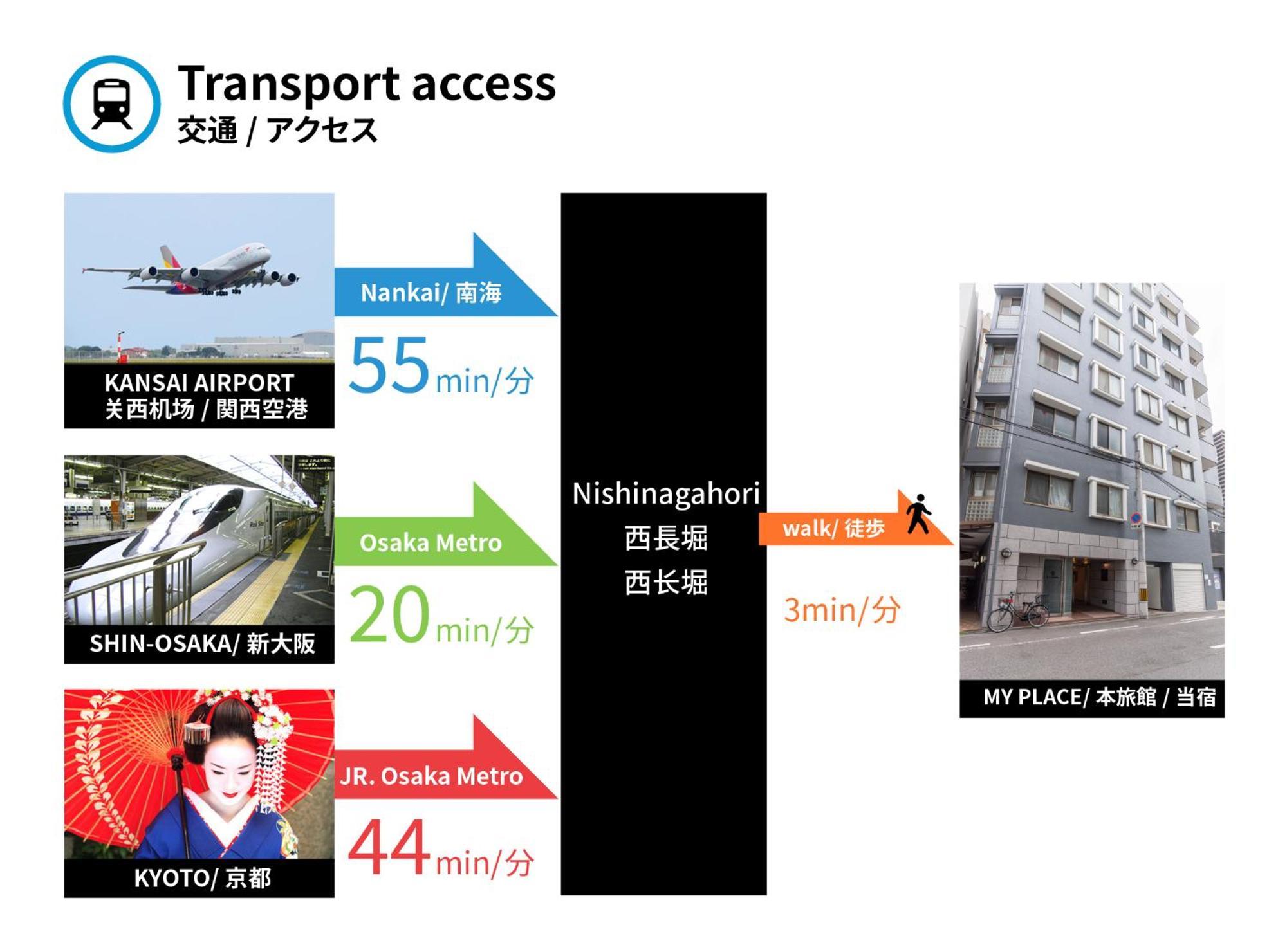 Design House Ao Apartment Osaka Ngoại thất bức ảnh